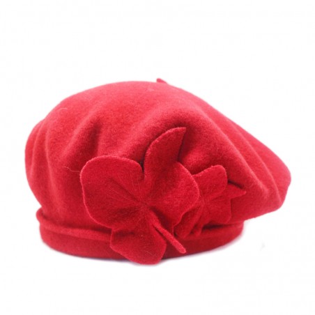 Boiled wool 'PIPA' beret