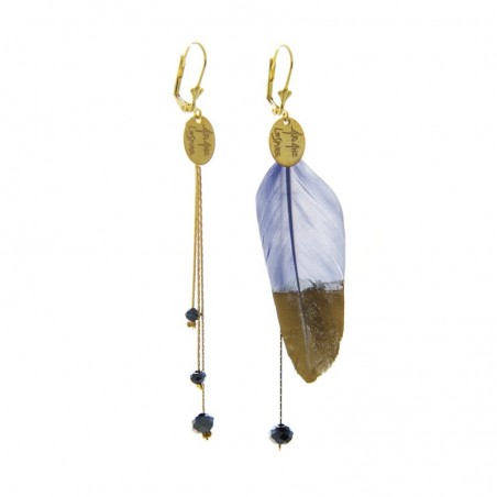 boucles d'oreille 'Plumi'...