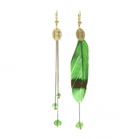 boucles d'oreille Plumi...