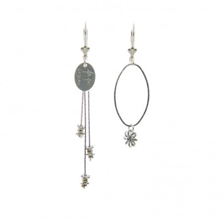 boucles d'oreille "Rosace"