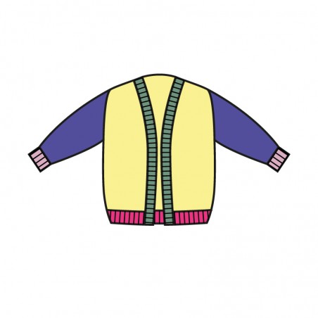 Knitted poussin 'LOLI' vest