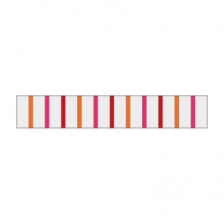Rouge 'CAMA' scarf