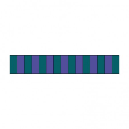 Canard|indigo 'DUO' scarf