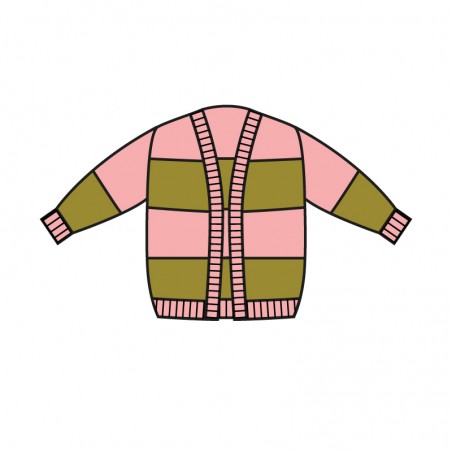 Gilet DUO dragée|olive