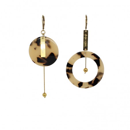 'LEO 3' earrings