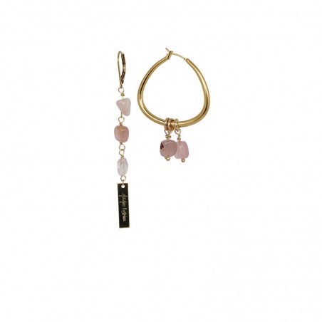 Creole 'ROSA 02' earrings