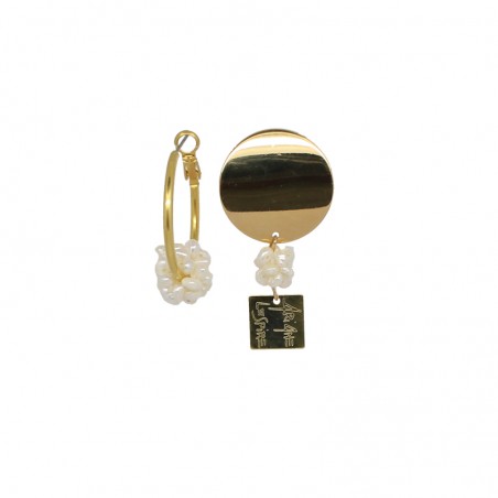 Creole 'POPCO 01' earrings