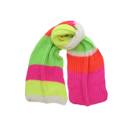 Orange fluo 'LOLI' scarf