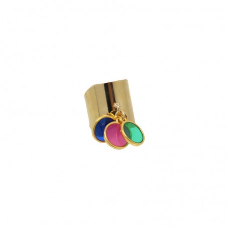 Bague "KARDI 02" MULTICOLORE