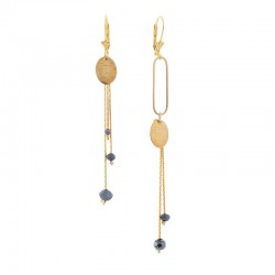 boucles d'oreille Gélule