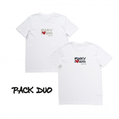 T-SHIRTS FUNKY LOVERS PACK...