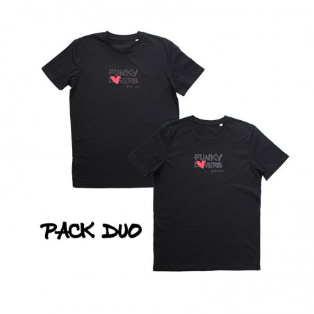 T-SHIRTS FUNKY LOVERS PACK...