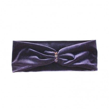 'FEUDA' velvet headband