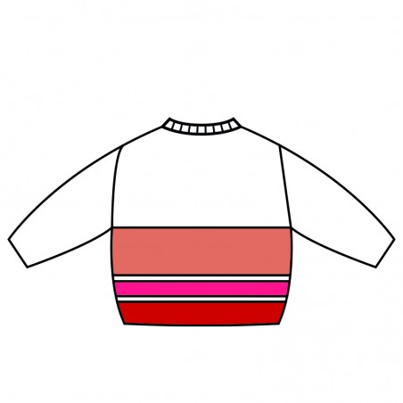 Rouge 'GAZOU' pullover