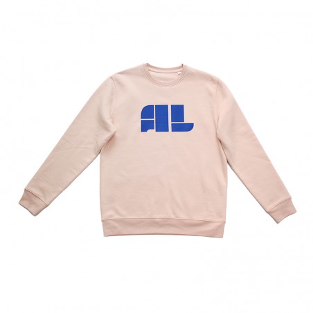 Saumon LOGO 'AL' sweater