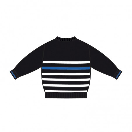 Noir 'CORTO' pullover