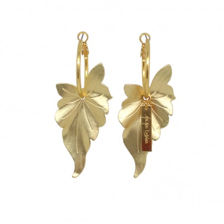 'GANDA 02' creole earrings
